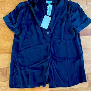 Aritzia Wilfred NOBEL Brand new with tag NOBEL blouse in BLACK